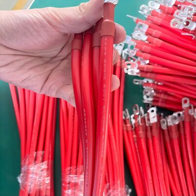 UL Standard Battery Connection Cable High Temperature High Voltage Silicone Wire for New Energy Applications