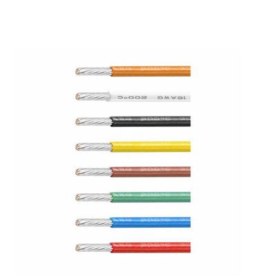 UL1180 PTFE-Draht 200C Hochtemperaturbeständig 12-32 AWG