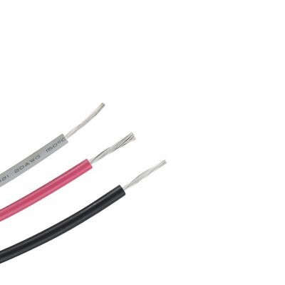 UL3142 150°C 600V 12AWG verzinntes Kupfer Silikonkautschuk isolierter Draht für Geräte