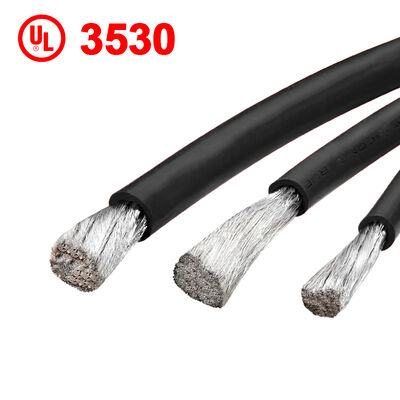 UL3530 Batteriekabel 200C Hochtemperatur 600V Nennspannung Superweiches Silikonkabel für Energiespeichersysteme