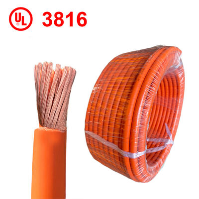 UL3916 XLPE-Kabel 3000V 150°C verzinntes Kupfer Hochspannungskabel für EV & Hochspannungssysteme
