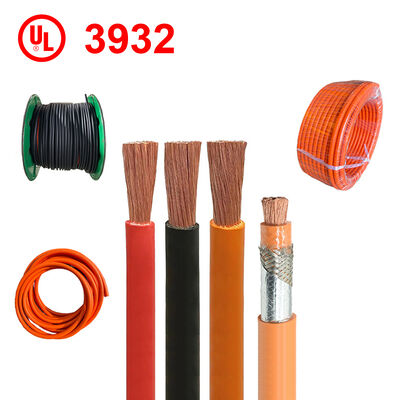 UL3932 XLPE-Kabel 2000V Nennspannung 125C Temperaturnennspannung Zinnkopferleiter Hochspannungsdraht für Elektrofahrzeuge und industrielle Anwendungen