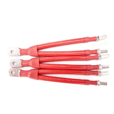 Neue Energiebatteriekabel-Drahtgurt 10 mm2 bis 95 mm2 mit Zinnkopferleiter und Silicone XLPE-Isolation für Energiespeichersysteme